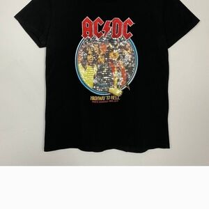 AC/DC Black Graphic T-Shirt